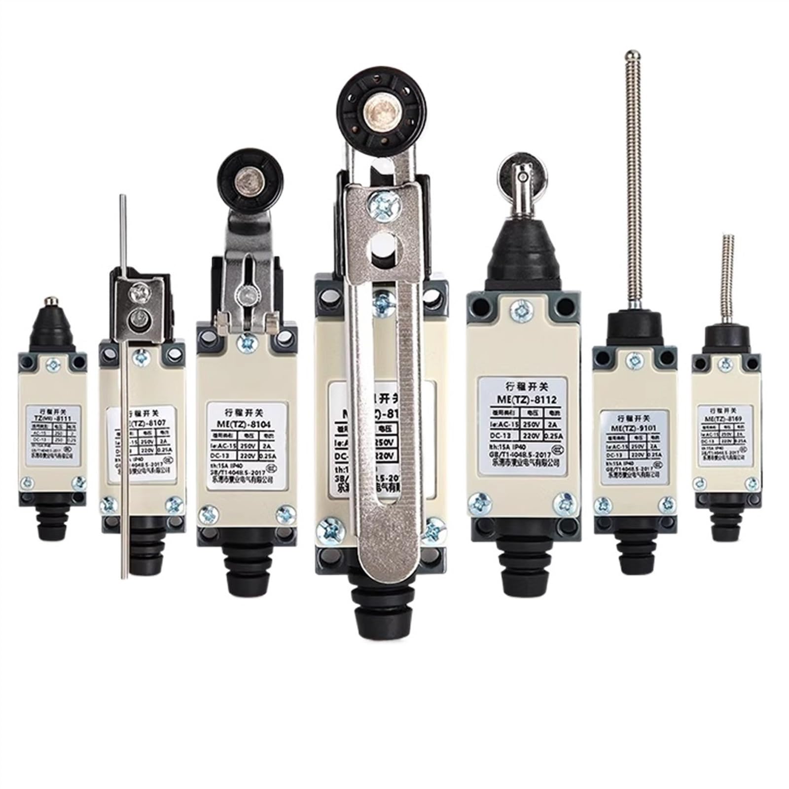 TZ-8108 8104 8107 8111 8112 8122 8166 8169 9101 Travel Switch